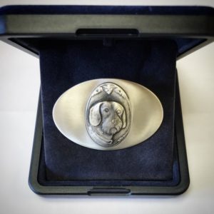 Gurtschnalle Silber DH-TECKEL