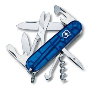 Victorinox Climber Blau Transparent