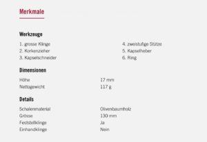 Victorinox Wine Master Nussbaum