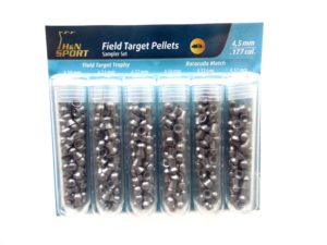 H&N Field Target-Sampler 4,5 mm (6 Sorten) für Luftgewehre