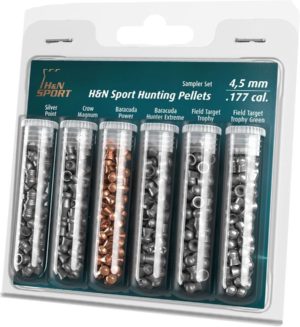 H&N Field Target-Sampler 4,5 mm (6 Sorten) für Luftgewehre
