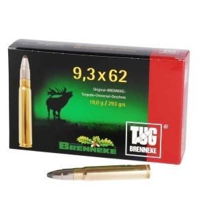 9,3x62 Brenneke TUG 19,0g. / 293gr.