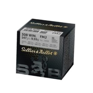 .308 Win. Sellier & Bellot FMJ 147gr.