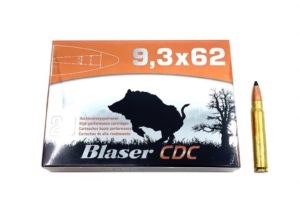 9.3x62 Blaser CDC 16.2g. / 250gr.
