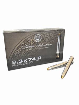 9.3x74R RWS Silver Selection EVO 18.8g. / 291gr.