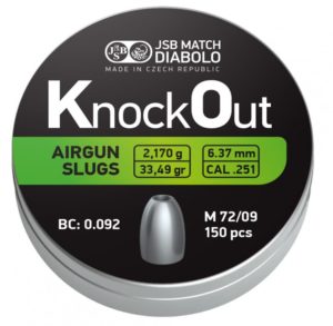 JSB Knock Out Slug 6.36mm