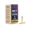 .22 WMR CCI Maxi Mag Hollow Point
