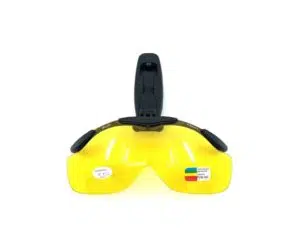 Schiessbrille „Hat-Clip“, gelb
