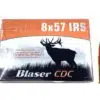 8x57IRS Blaser CDC 11.0g