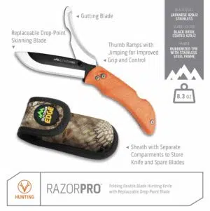 Outdoor Edge Razor Pro Orange