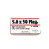 5.6x50 Mag. RWS Vollmantel 3.24g.