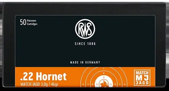.22 Hornet RWS Match 3.0g .22 Hornet RWS Match 3.0g