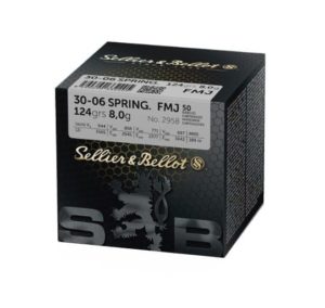.30-06 Sellier & Bellot FMJ 124grs.