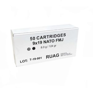 9x19mm Ruag Ammotec SX 124grs. / 8.0g