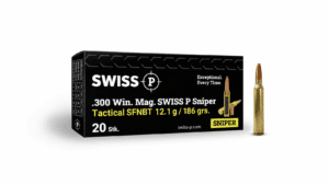 .300 Win. Mag. Swiss P Sniper - Tactical SFNBT 12.1g / 186grs. - 20 Stk.