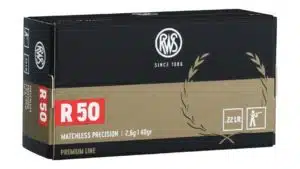 .22lr. RWS Premium Line R50 2.6g