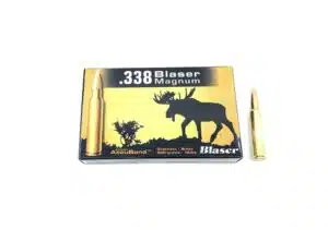 .338 Blaser Mag. Nosler Accubond 200grs.