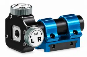 Wyss Waffen Diopter Flex 11mm Prisma - MITTELBLAU