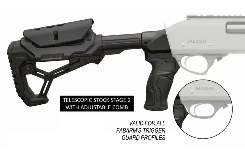 Fabarm Telescopic Stock Stage 2 Adjustable