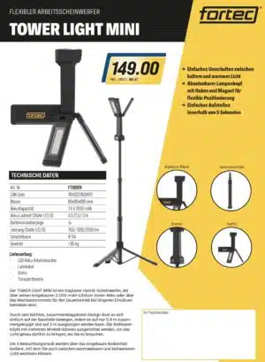 Fortec Tower Light Mini