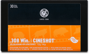 .308 Win. RWS Cineshot 9.5g / 147grs.