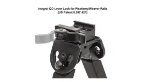 UTG Rubber Armored QD Bipod