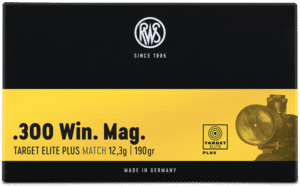 .300 Win. Mag. RWS Target Elite Plus 12.3g. / 190grs.
