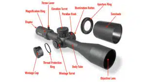 Element Optics Theos 6-36x56 FFP APR-2D MRAD