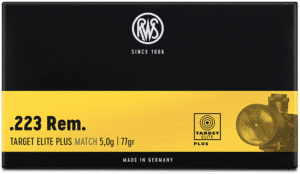 .223 Rem. RWS Target Elite Plus 5.0g. / 77grs.