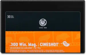 .300 Win. Mag. RWS Cineshot 9.5g. / 147grs.