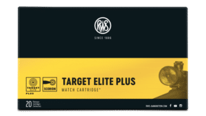 6.5x55 RWS Target Elite Plus 9.3g. / 143grs.