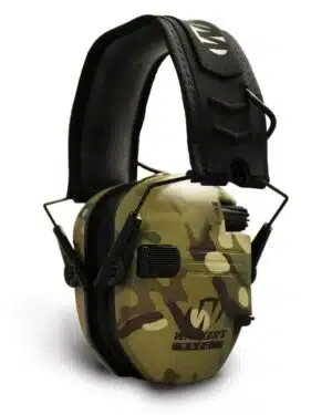Walker's Razor Slim Electronic Muffs Camouflage