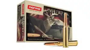 6.5x55 Norma Whitetail 10.1g / 156grs.