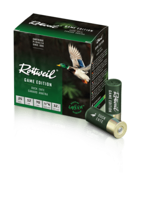 12/70 Rottweil Game Edition Green Ente No. 4 / 3.25mm