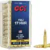 .17 HMR CCI FMJ