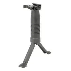 B&T Unigrip QD Bipod Aluminium, schwarz