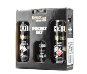 RifleCX Pocket Set Gun Cleaner / CLP Oil / Care Spray