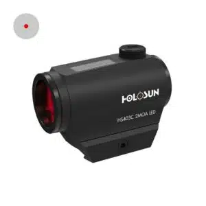 Holosun HS403C Solar Red Dot, 2MOA