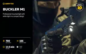 Armytek Buckler M1 Tactical Weaponlight 700 Lumen