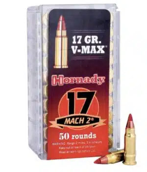 .17 Mach 2 Hornady Varmint Express V-Max 17grs.