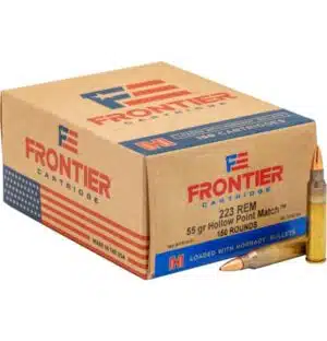 .223 Rem. Hornady Frontier HP Match 55grs. 150 Stk.