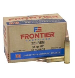 .223 Rem. Hornady Frontier HP Match 55grs. 50 Stk.