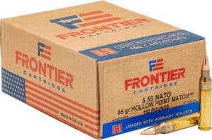 5.56x45 Nato Hornady Frontier HP Match 55grs. 150 Stk.