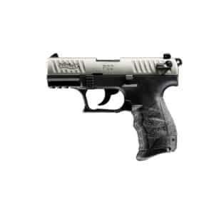 Walther P22Q 3 Dual Tone Nickel 4" - .22lr.