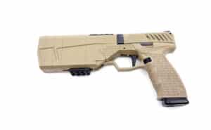 Silencerco Maxim 9 Coyote Tan - 9x19mm mit Intergralschalldämpfer, Occasion