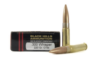 .300 AAC BLK Black Hills SUBSONIC - OTM 220grs. - 20 Stk.