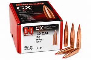Hornady Geschoss .30 Cal. - CX (bleifrei) 165grs. - 50 Stk.