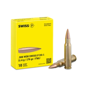 .308 Win. Swiss P DS-1 HPBT 11.4g / 176grs. - 10 Stk.