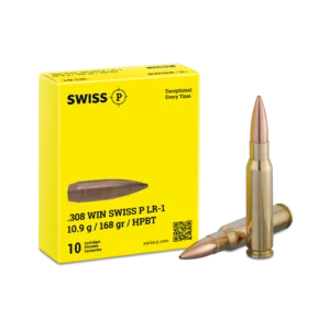 .308 Win. Swiss P LR-1 HPBT 10.9g / 168grs. - 10 Stk.