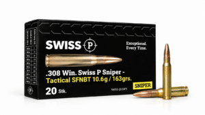 .308 Win. Swiss P Sniper - Tactical SFNBT 10.6g / 163grs. - 20 Stk.
